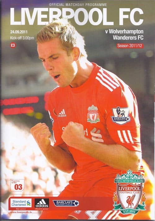 Liverpool FC v Wolverhampton Wanderers FC